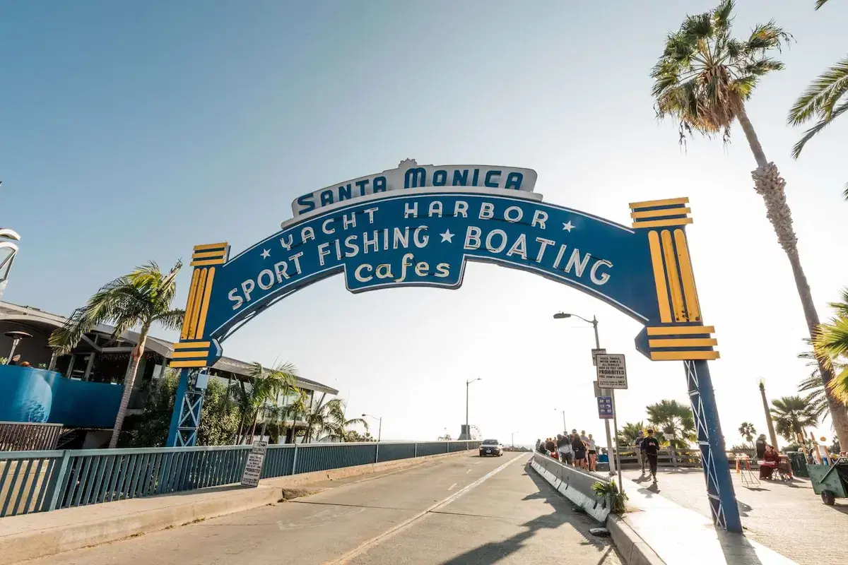 Santa Monikos piarsas (Santa Monica Pier)