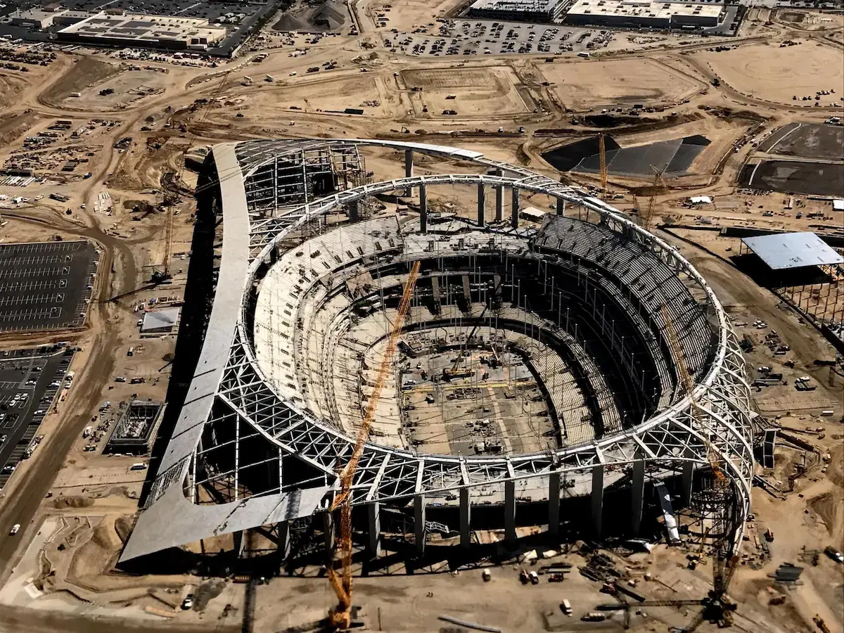 Los Andželo stadionas istorija
